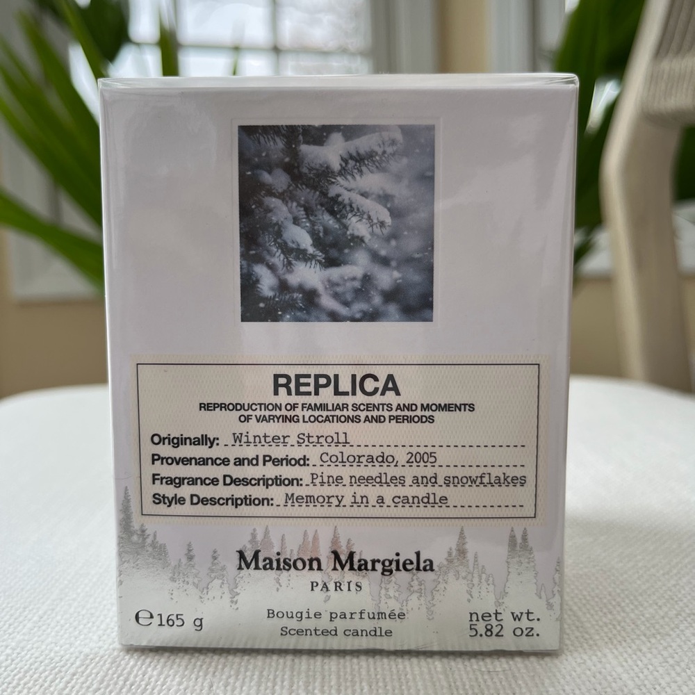 NWT Maison Martin Margiela Replica Winter Stroll Candle - 5.82oz Limited Edition